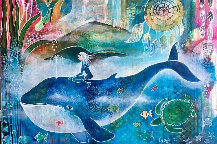 Zuzana Freyja: Som tu, aby som maľovala