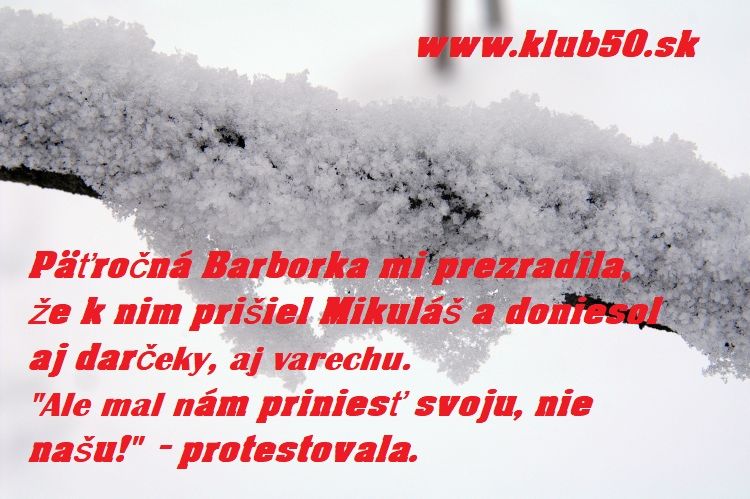 Problém s mikulášskou varechou