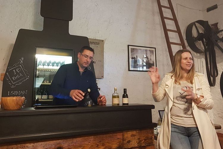 ...a takto sme ochutnávali olivový olej